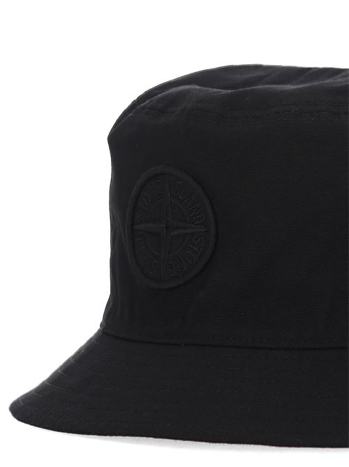 Cappello alla pescatora con fodera in mesh e logo STONE ISLAND | 159100981S0065V0029